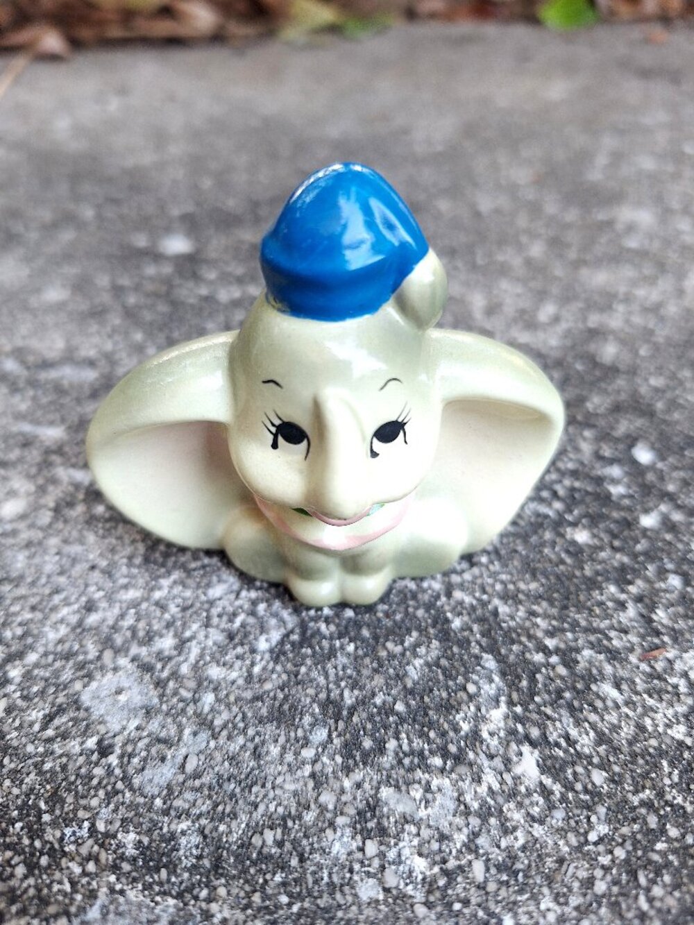 Walt Disney Productions Dumbo Elephant Figurine UOGC Korea Vintage
